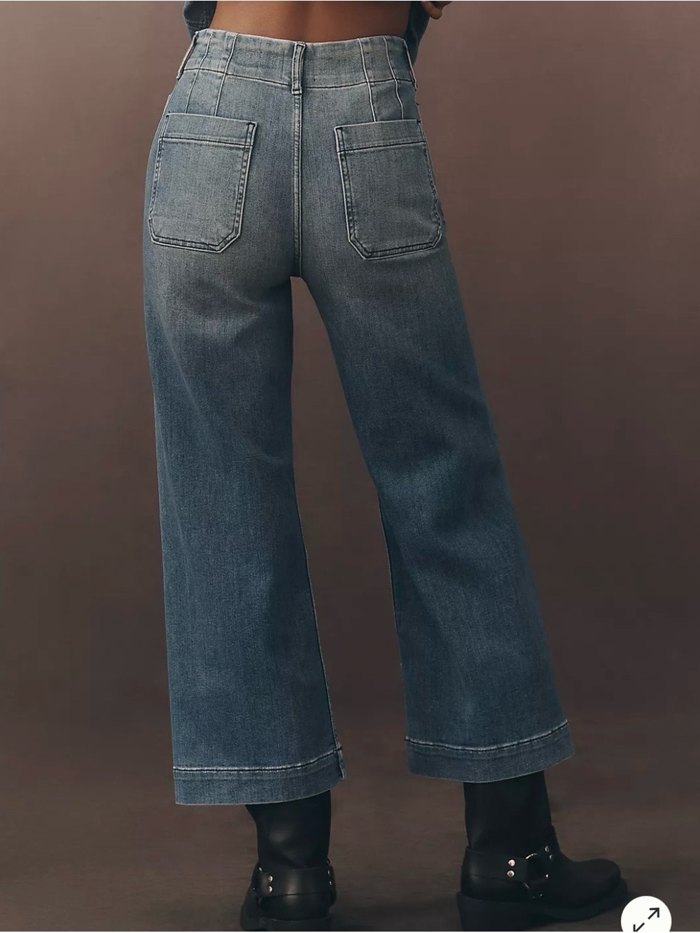 Maeve Wide-Leg High-Rise Pants - Picture 3 of 5